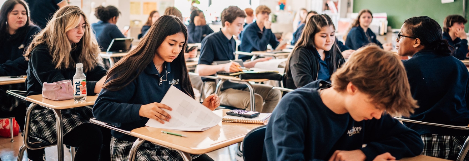 Student Learns Port Des Bras from Ballet Teacher Stock Photo